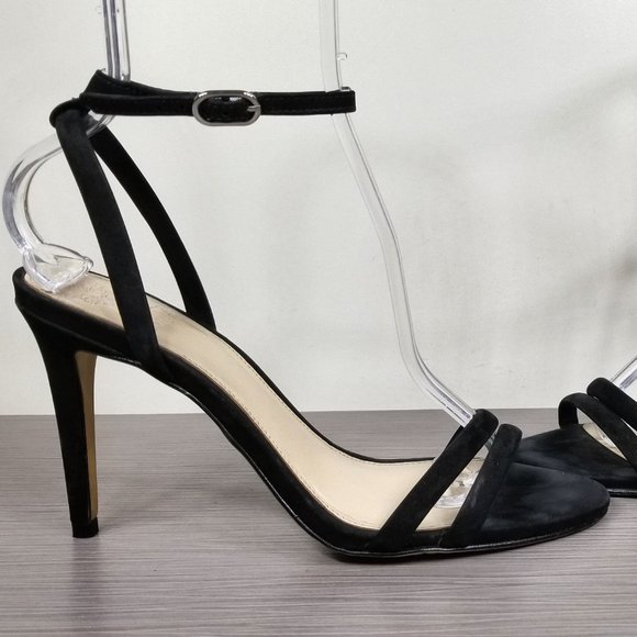 Vince Camuto Kareenat Sandal, Black Suede - Picture 7 of 10